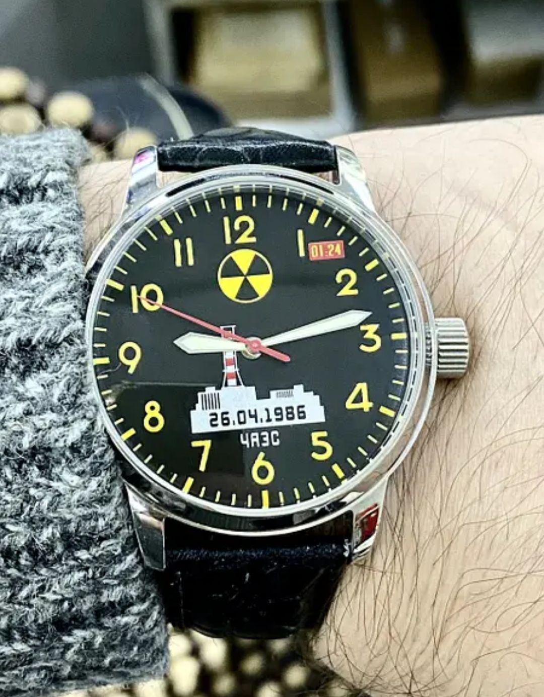 Zegarek СССР Czarnobyl, rzadki !