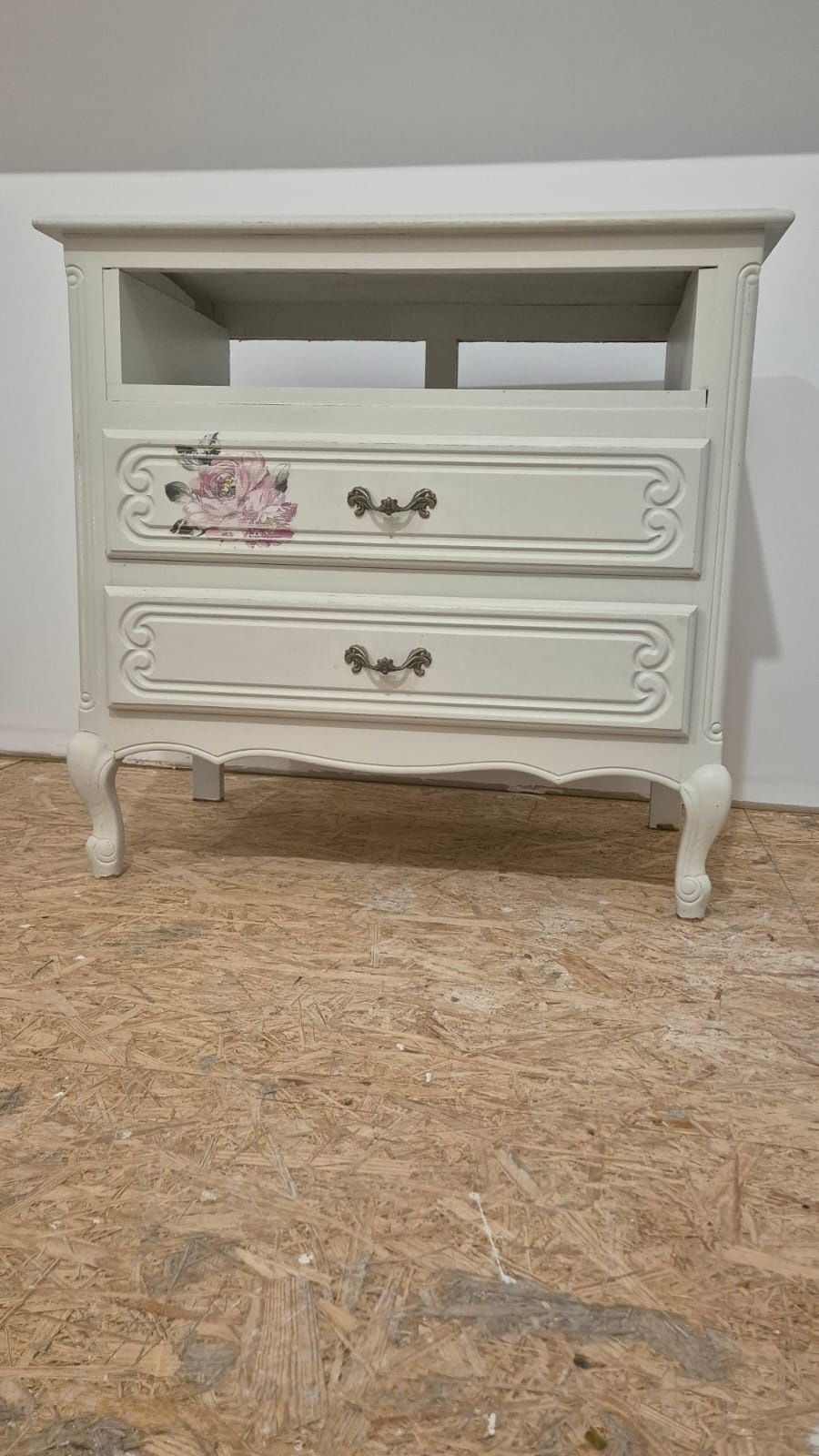Toaletka z lustrem+komoda drewno