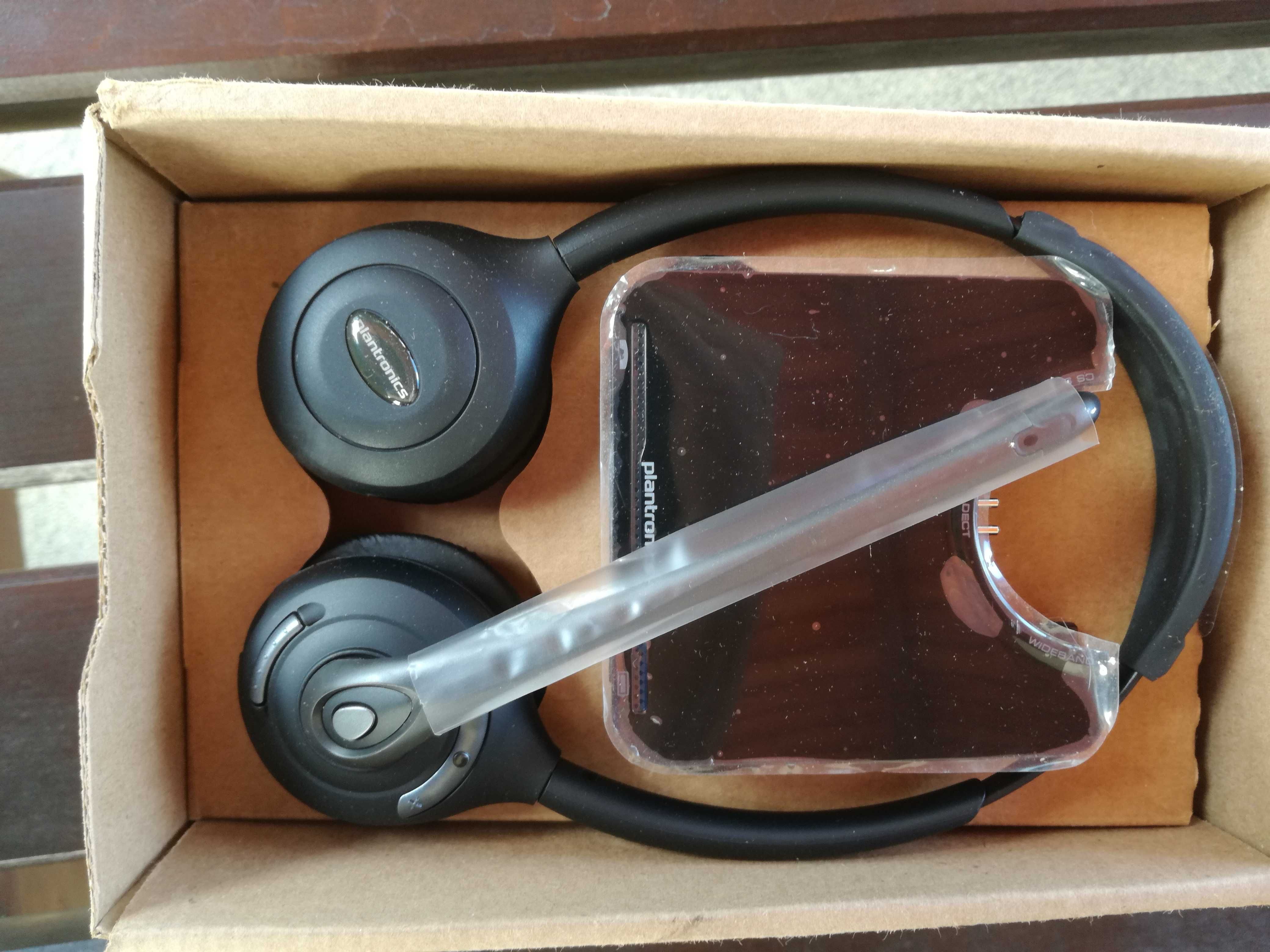 słuchawkowy do telefonu stacjonarnego Plantronics CS 520 bezprzewodowe
