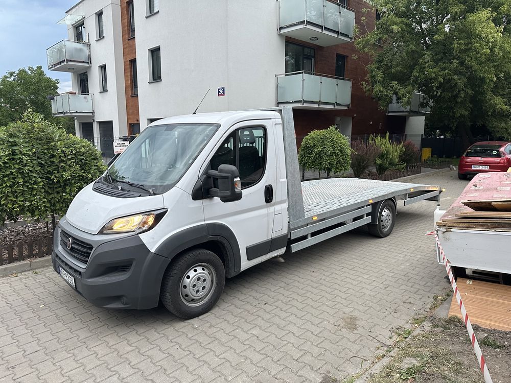 Auto laweta Fiat Ducato prawo jazdy kat B Pruszków