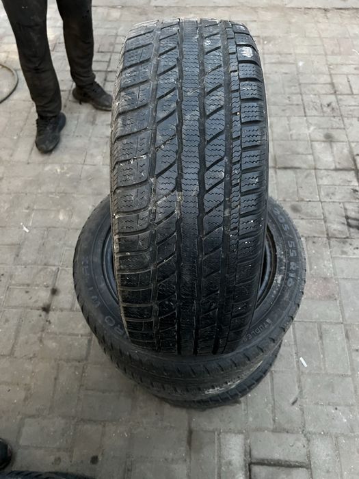 4 opony zimowe 205/55 r16 Bieznik 6mm