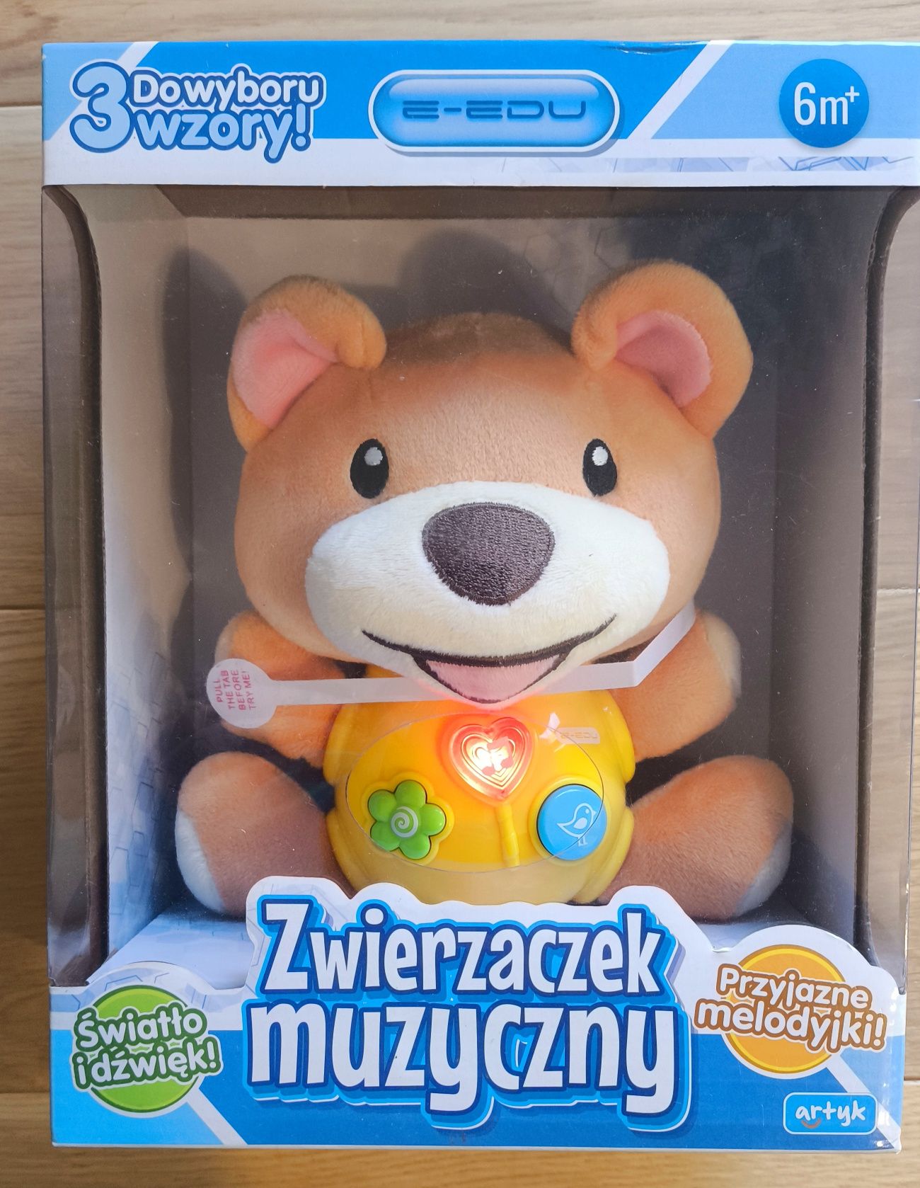 Maskotka interaktywna Zwierzaczek muzyczny - Miś