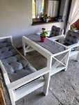 Meble ogrodowe drewniane solidne