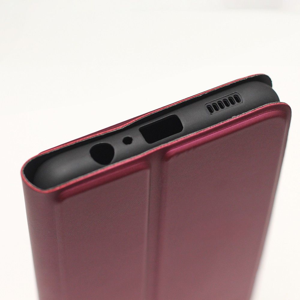 Etui Smart Soft Book do Motorola Moto G13 / G23 Burgundy
