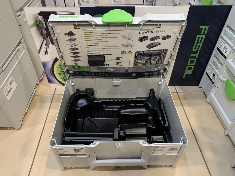 FESTOOL Systainer z wkładką do wyrzynarki PSC 420