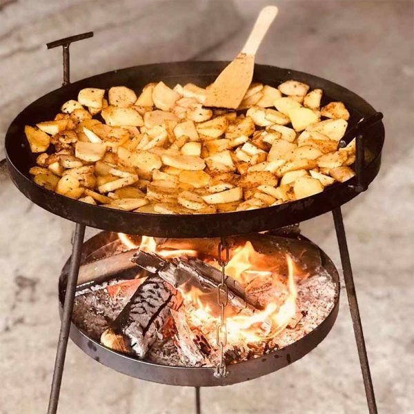 Сковорода для пикника з диска борони от 30см-60см, (крышка и чехол)