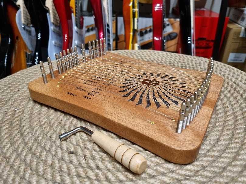 Kalyra 31 strun Hluru KL31-Sandalwood - Kalimba, Lira, Harfa, Cytra