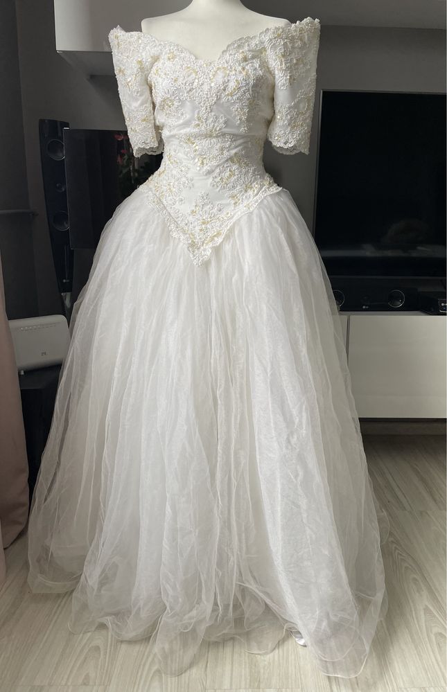 Piękna Suknia ślubna Demetrios Princessa rozmiar 36 S