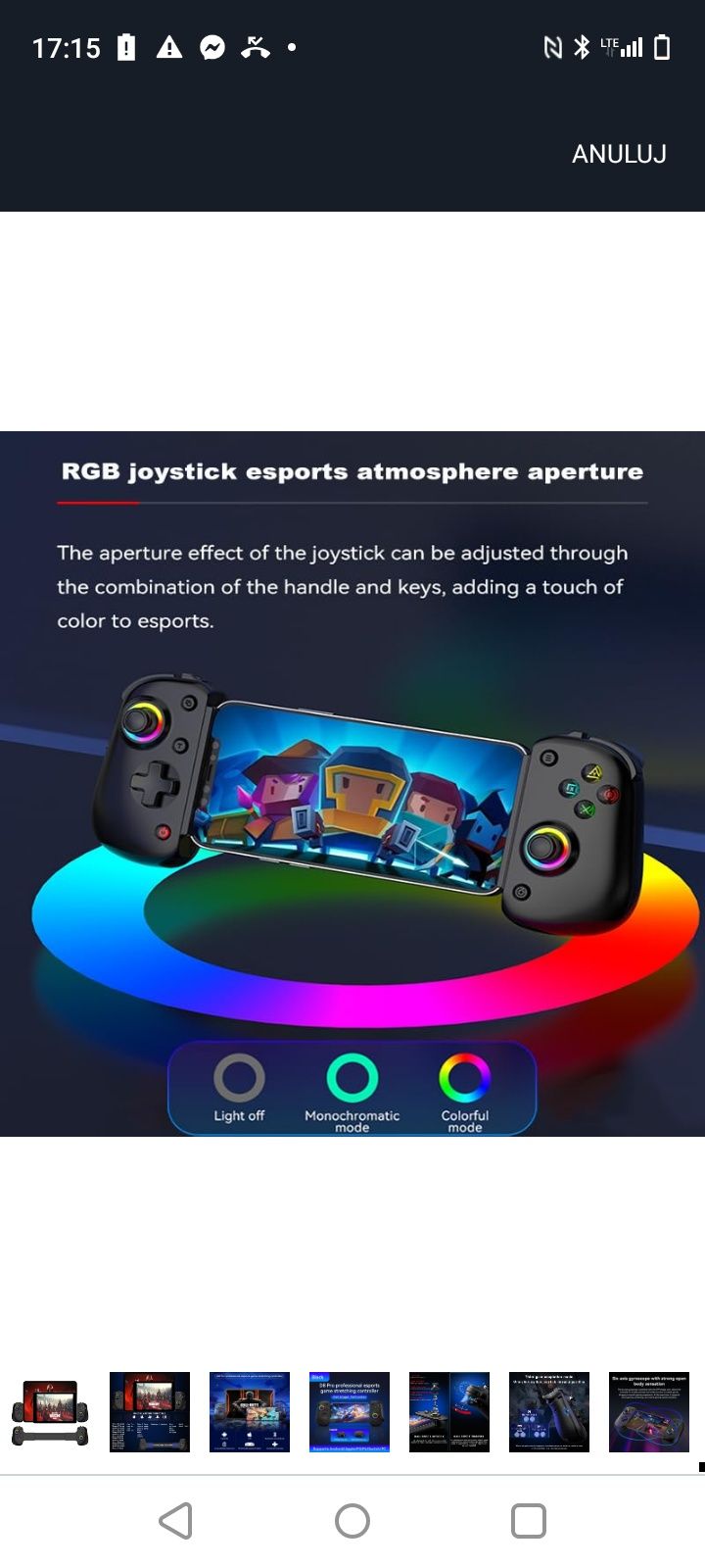 Megadream Game Controller for iOS/Android,support iPad Pro 13inch,Phon