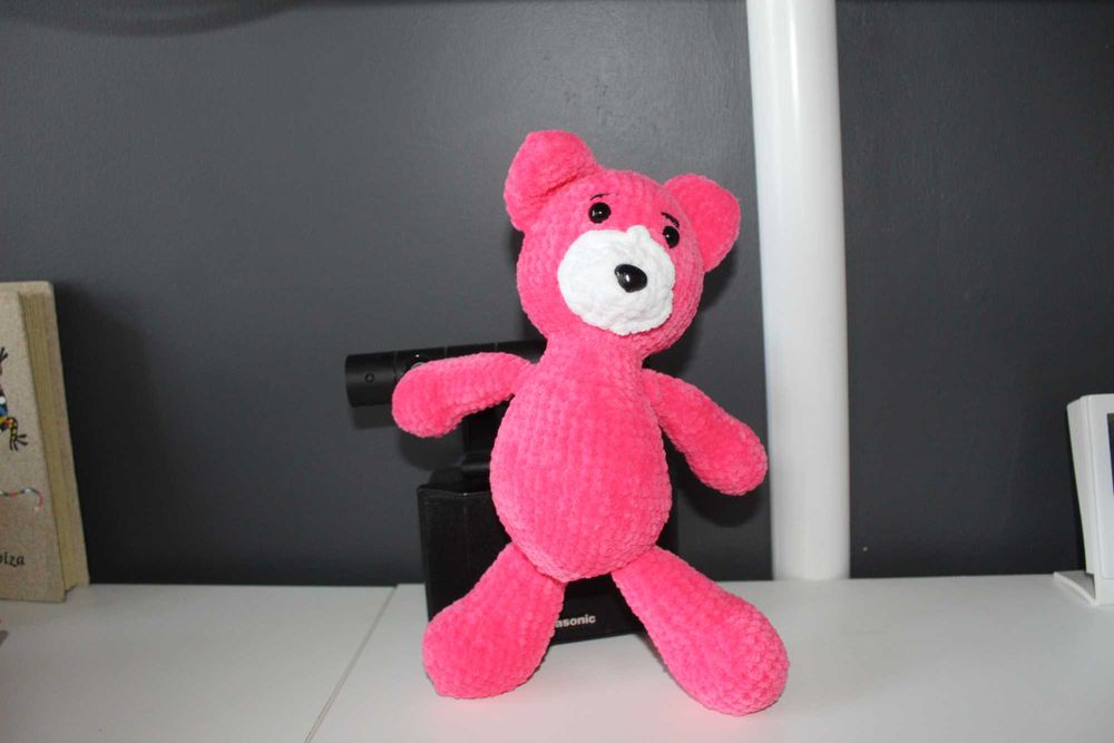 Maskotka Miś na szydełku