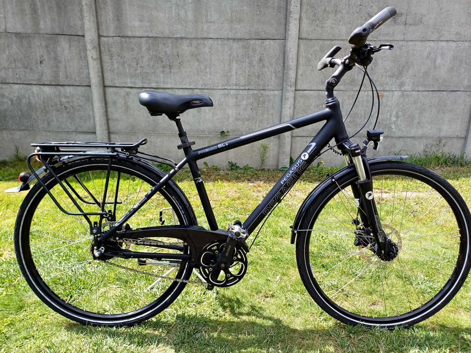 Rower Trekkingowy PEGASUS PREMIO SL Koła 28 Cali ALFINE 11 Ham Tar Hyd