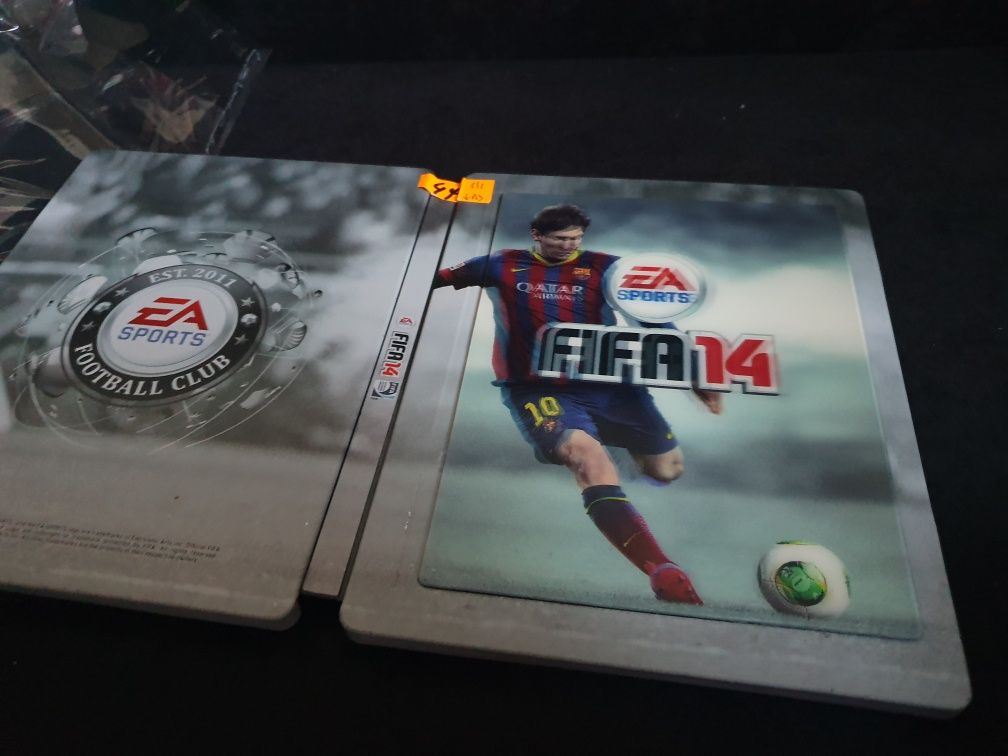 Gra gry ps3 Playstation 3 Fifa14 steelbook 3d PL limitowana