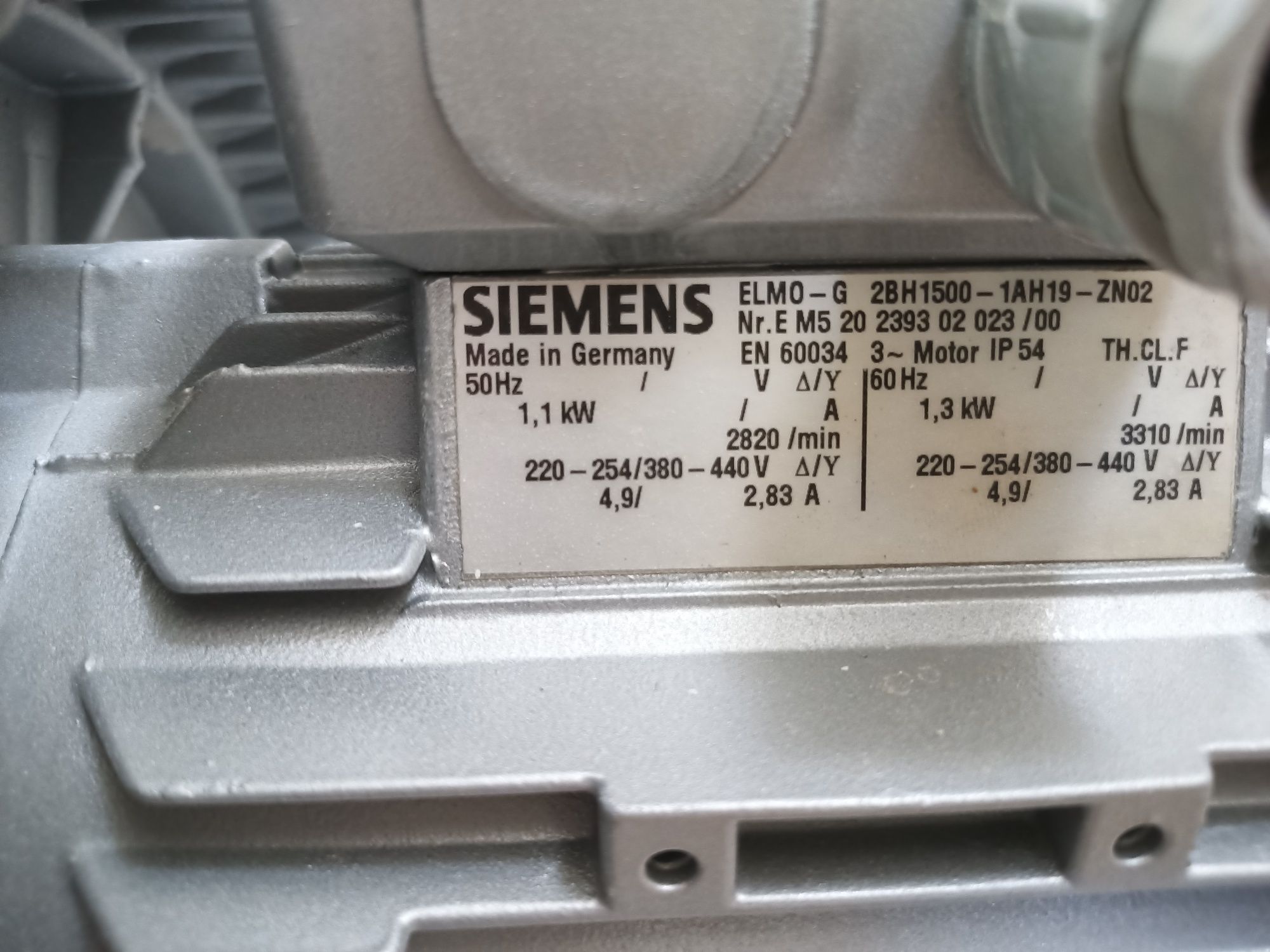 Bomba vacuo Siemens elmo-g