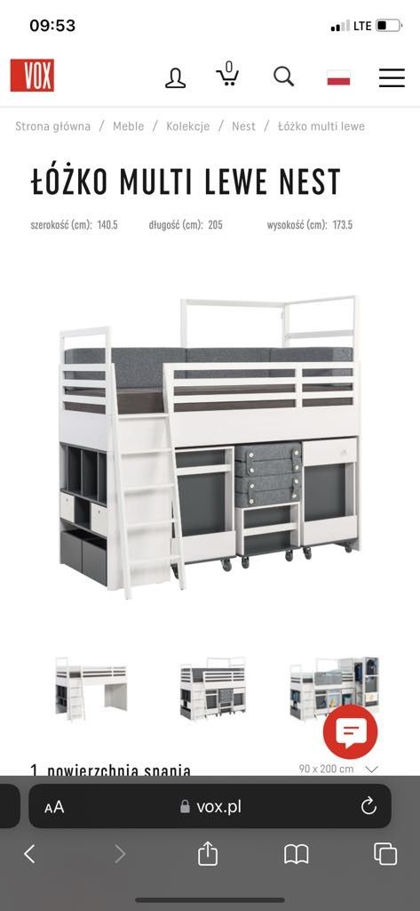 Sprzedam komplet mebli VOX