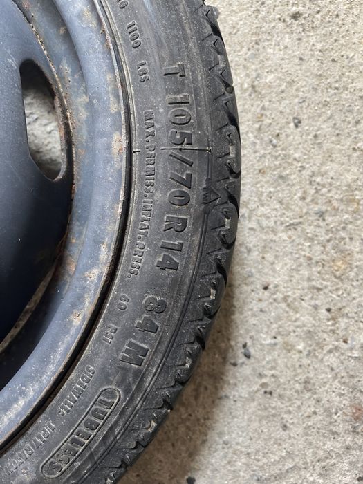 Jante suplente fina r14 4x100