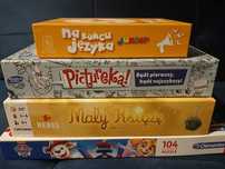 Gry planszowe i karciane dla dzieci 5+ 6+ puzzle