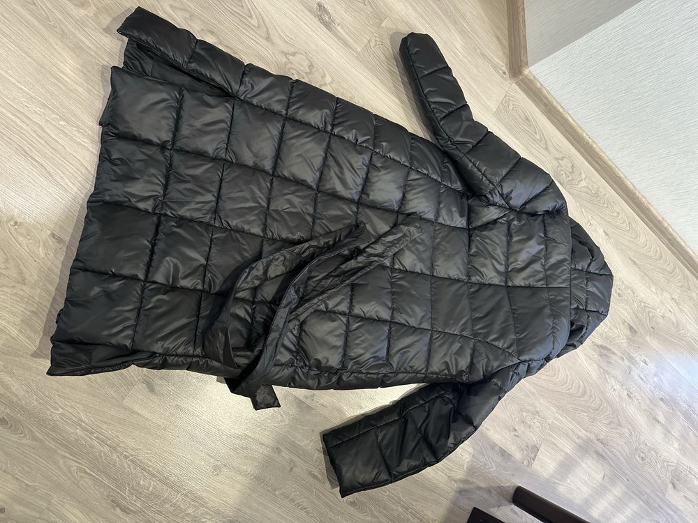 Пуховик жіночий довгий XL