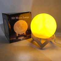 Нічник місяць, який світиться Moon Lamp 13 см