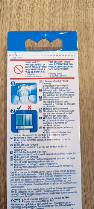 Oral-B OralB Simply Clean końcówki do szczoteczek