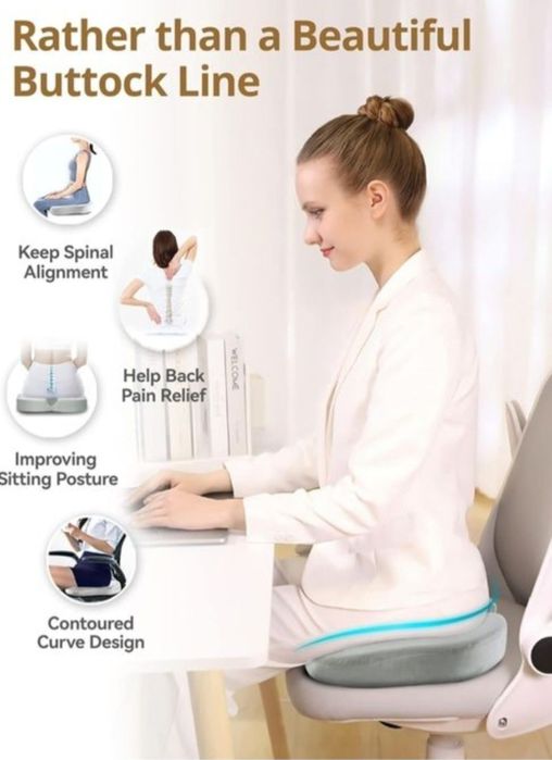 Poduszka na krzesło ergonomiczna