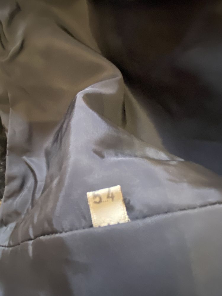 Casaco astracan preto