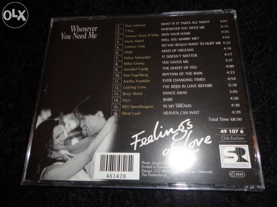 CD's Feelings Of Love
