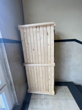 Drewniana skrzynia do transportu przechowywania