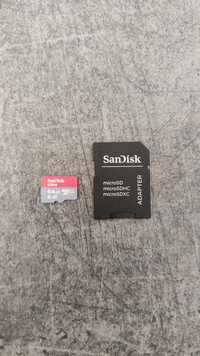 Karta microSD SanDisk Ultra 64GB + adapter