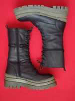 Продам кожаные зимние женские ботинки Varese, размер 40