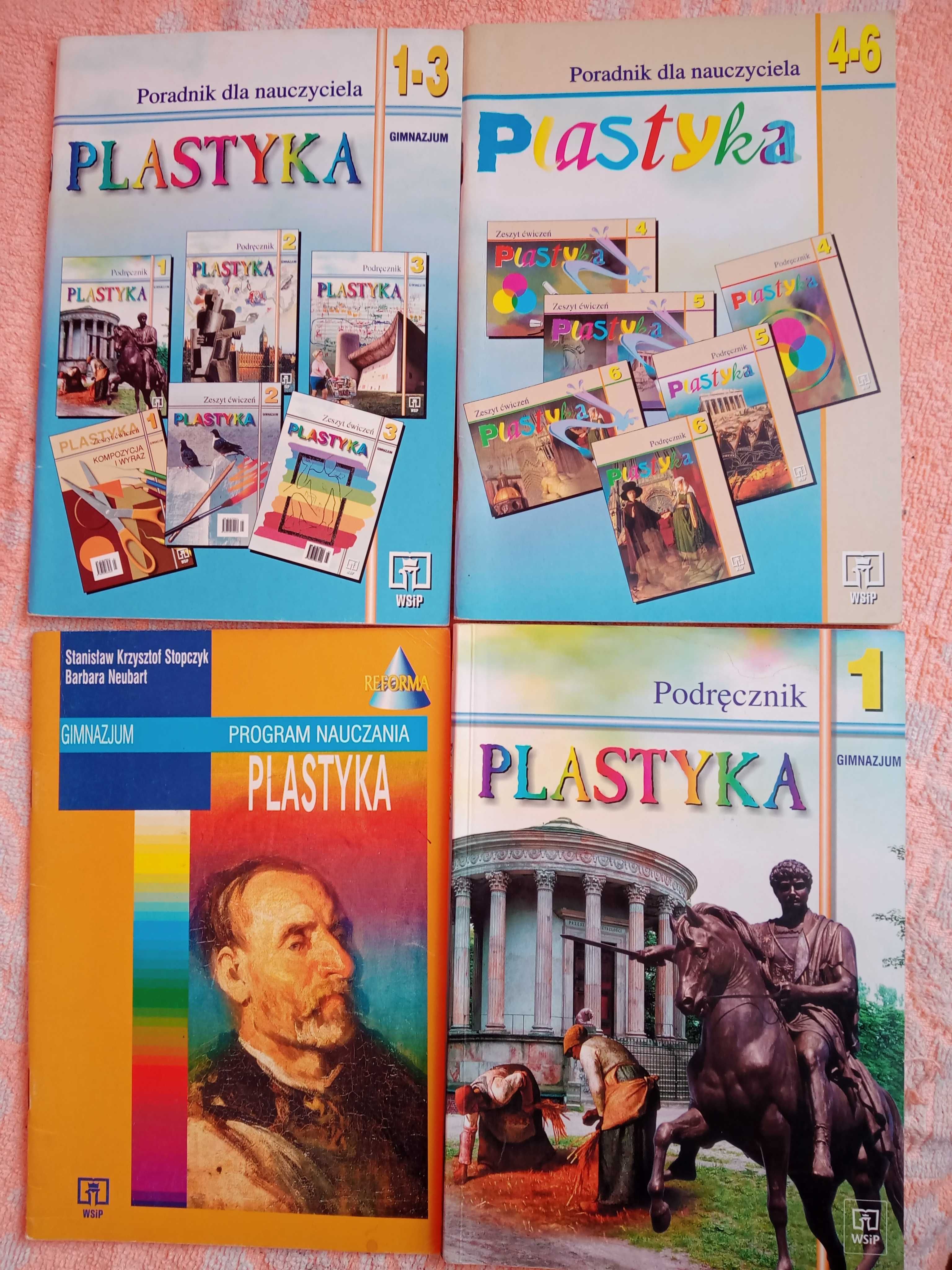 Plastyka 1-3 4-6 Poradnik. Gimnazjum, program nauczania. Stopczyk