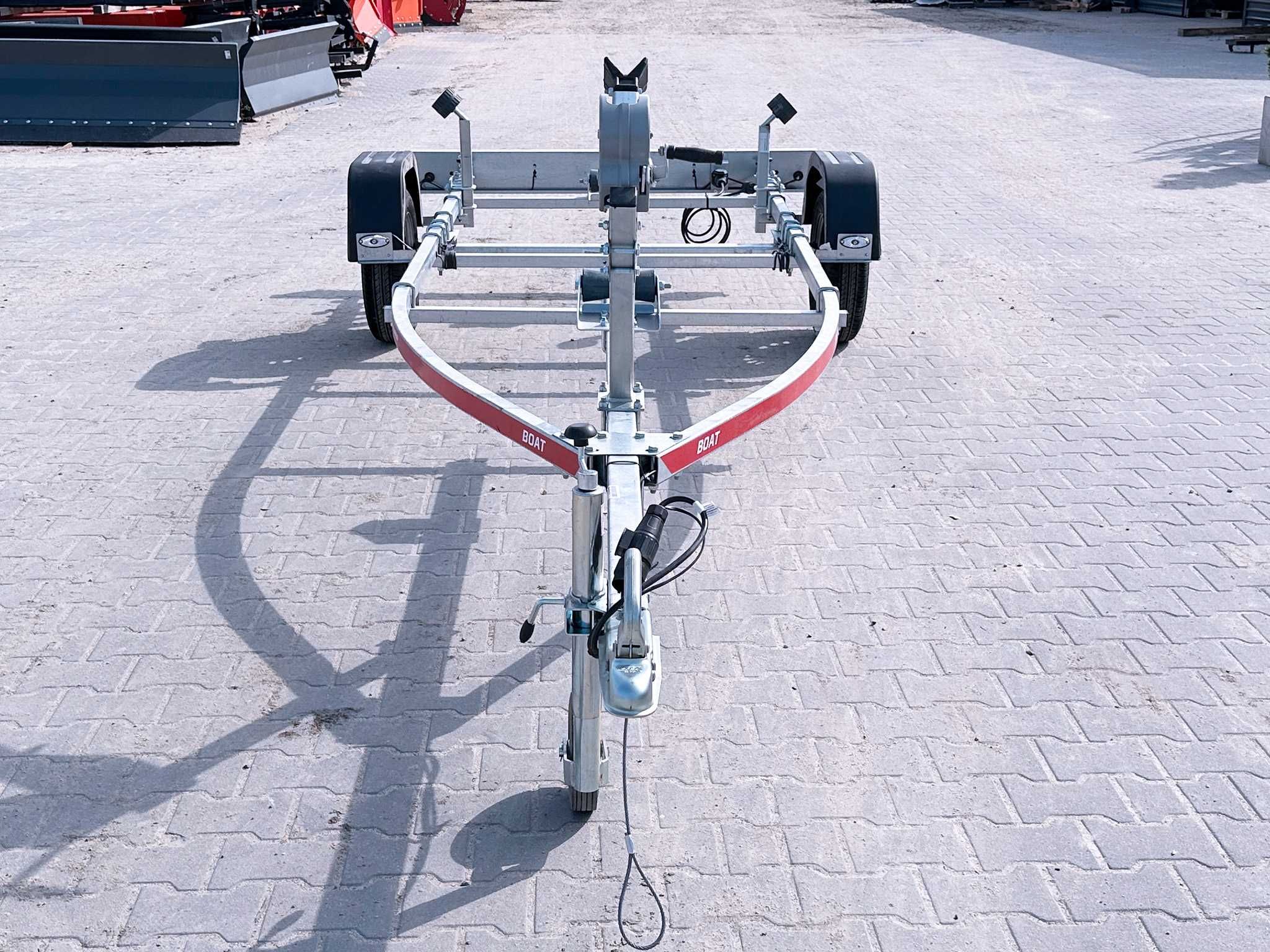 Nowa przyczepka podłodziowa - TEMARED BOAT - Dostawa pod dom