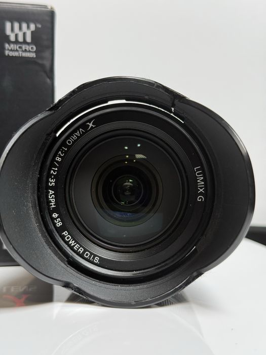 Obiektyw lumix 12-35 2.8 II m4/3 i 4 filtry