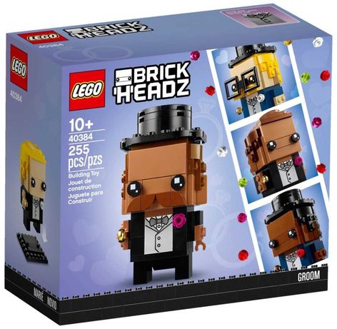 LEGO BrickHeadz 40384 - Pan Młody. Nowe . Orginanie zapakowane