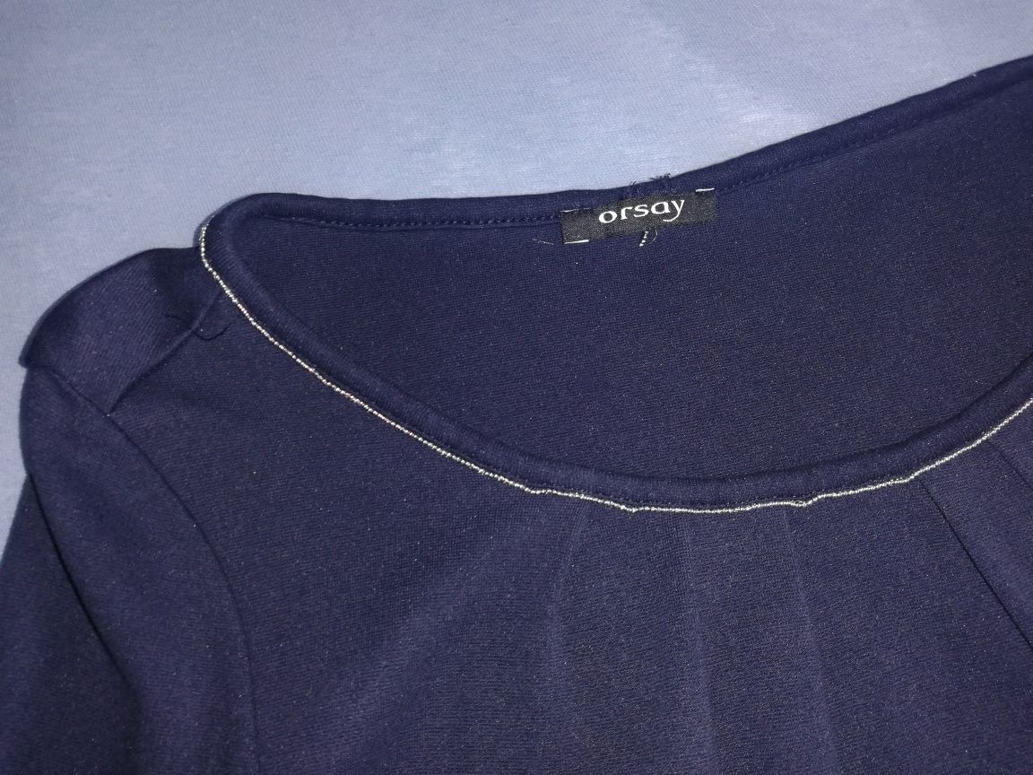 Granatowa bluzka Orsay 36