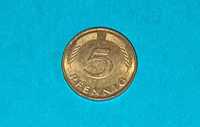 5 Pfennig 1984r Moneta Starocia