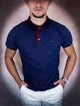«Tommy Hilfiger» Nowa Męska Granatowa T-shirt Polo, Koszulka Markowa