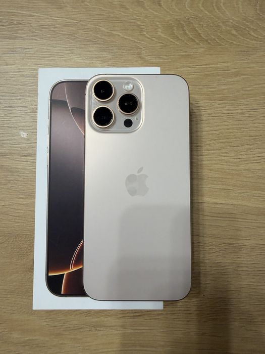 Iphone 16 pro max desert titanium