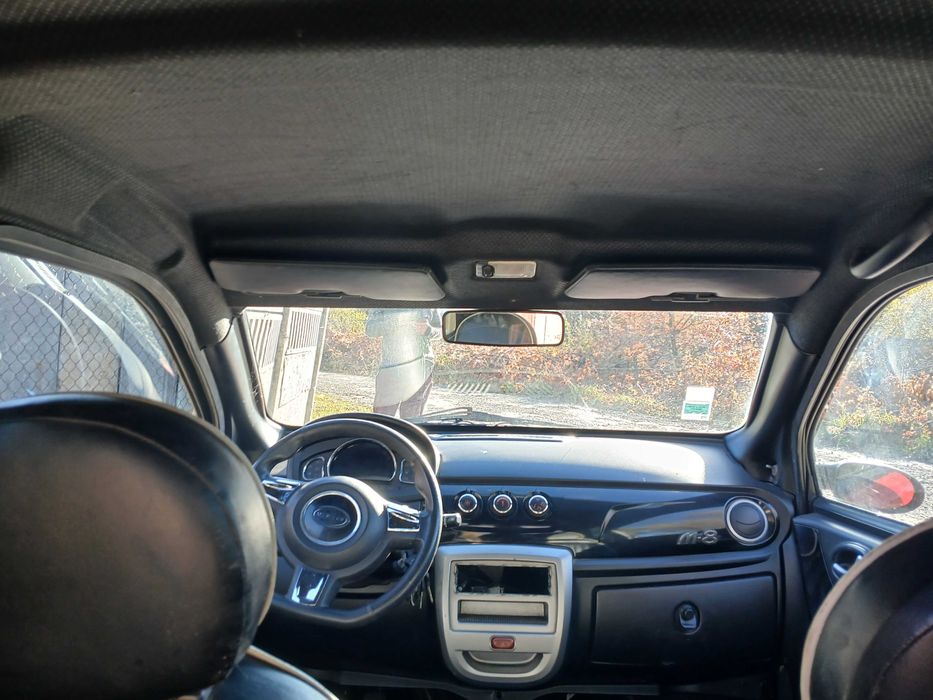 Microcar M8 alufelgi czarna podsufitka skórzane fotele