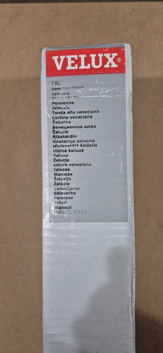 Velux PAL M08 7001S żaluzja biała NOWA