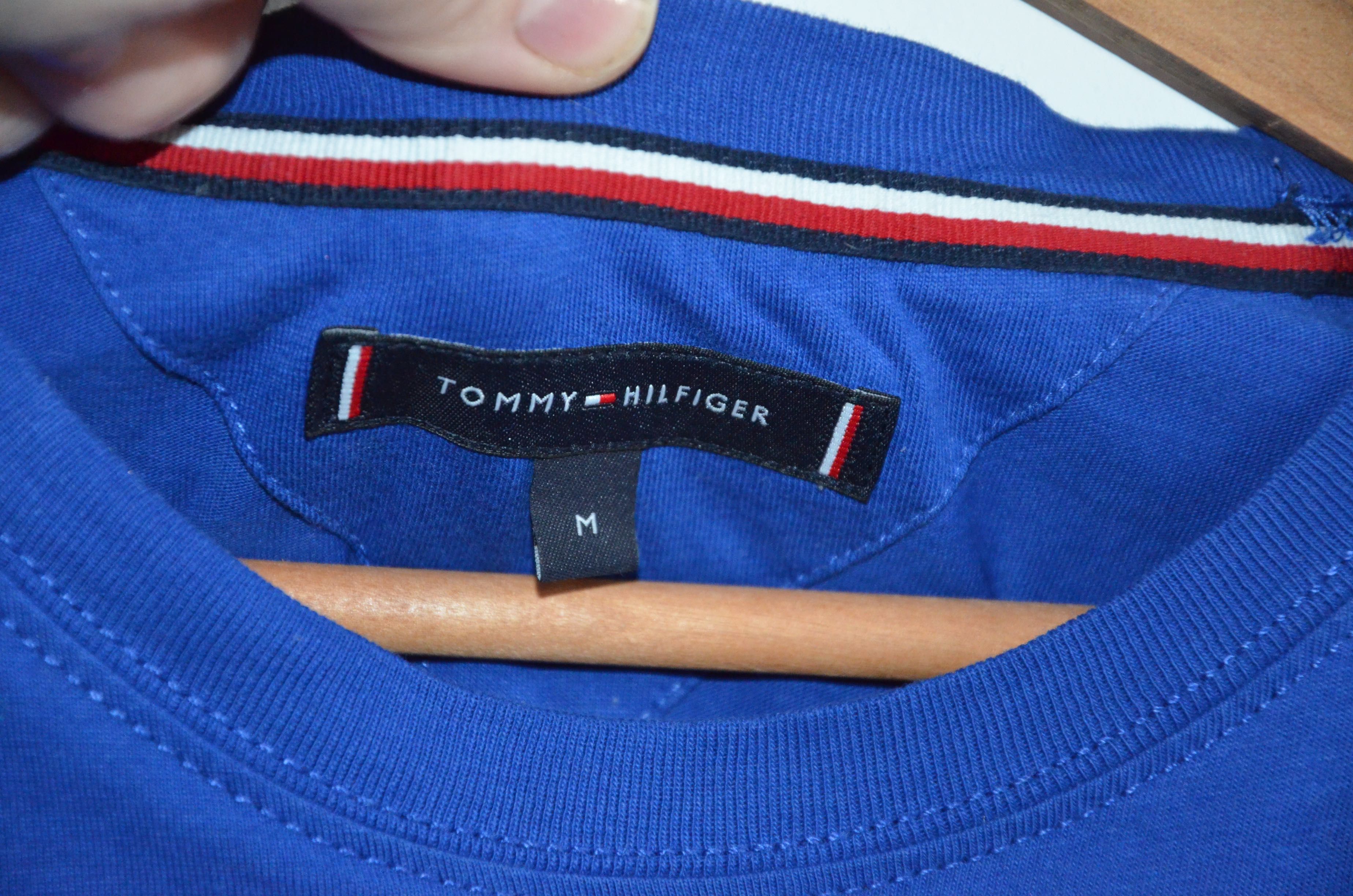 Tommy Hilfiger t-shirt/ r. M głęboki niebieski