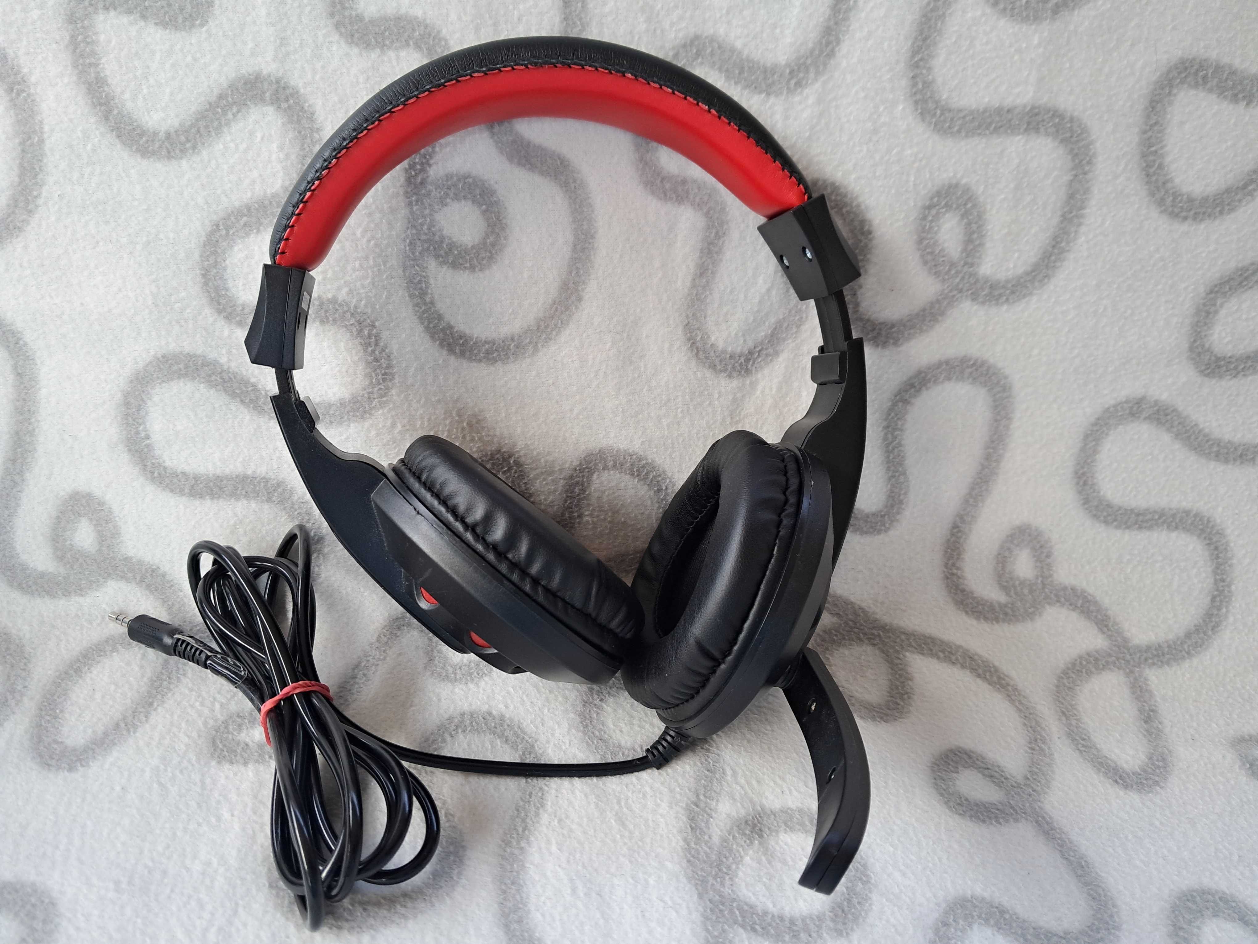 ***słuchawki nauszne + mikrofon***GameZone tracer explode V3***