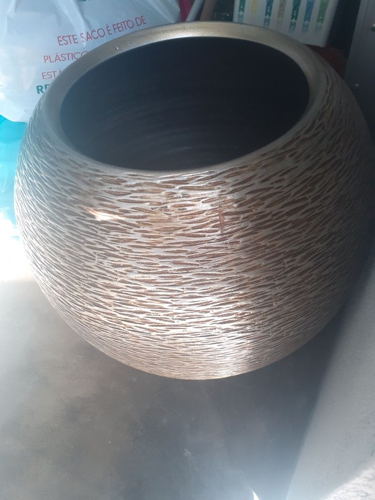 Vaso largo decoração