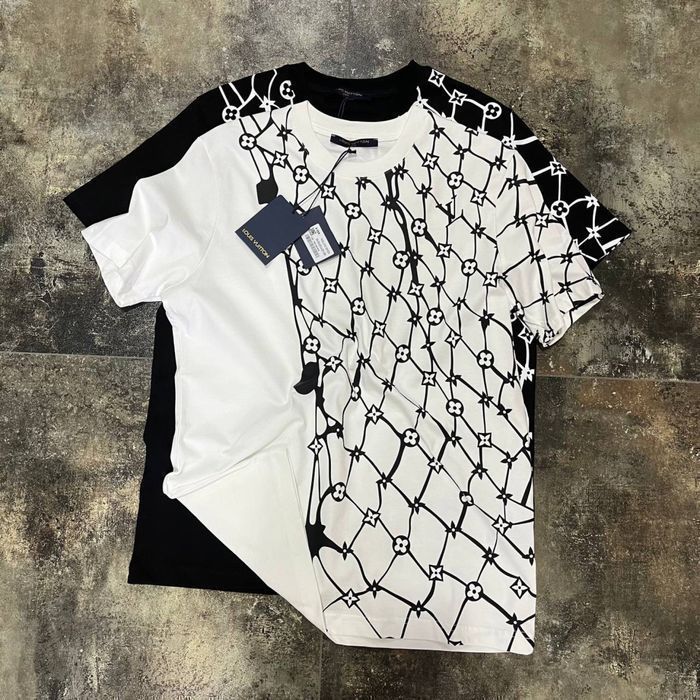 Футболка мужская Louis Vuitton брендовая мужская унисекс