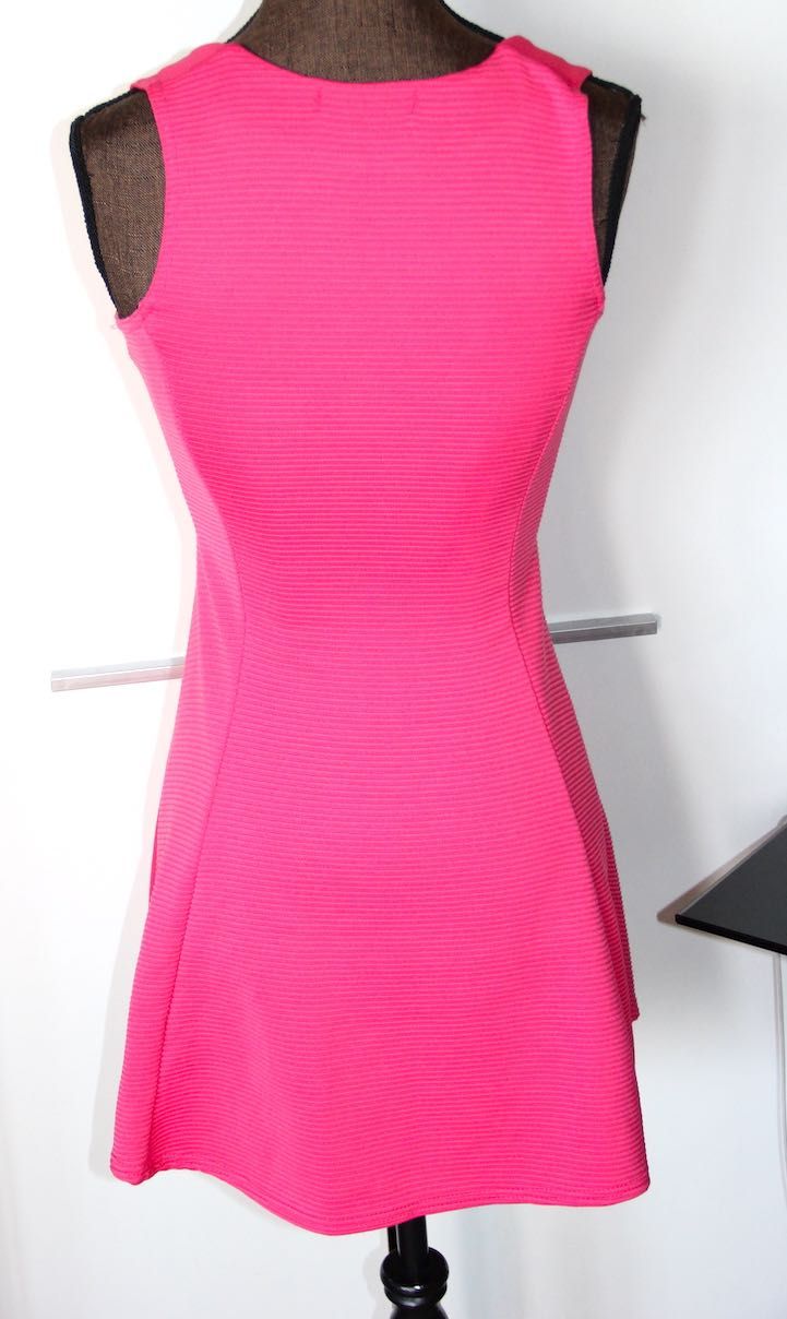 missguided różowa sukienka 34 36 xs s