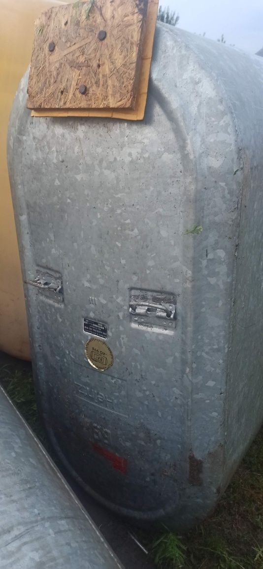 Zbiornik 1500litrów na wodę do wody olej bufor baniak ocynk metalowy