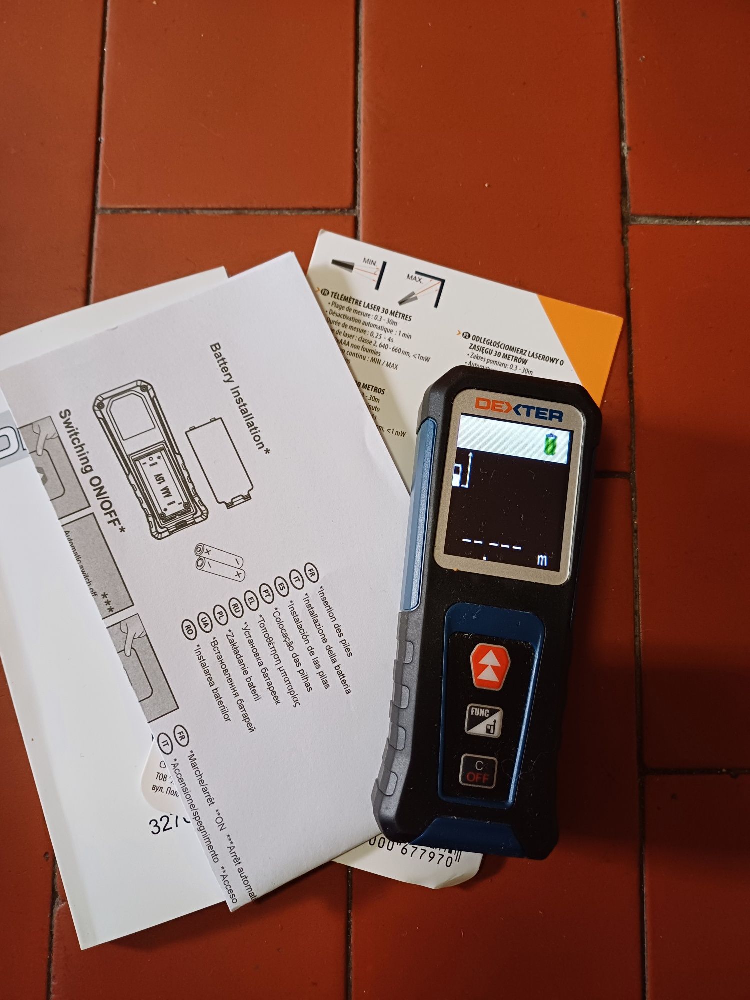 Medidor de distância Laser