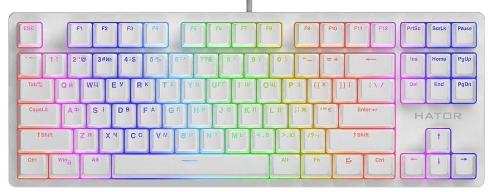 Клавиатура Hator Rockfall 2 Mecha Tkl