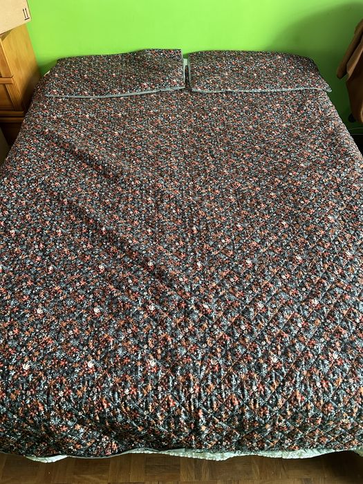 Capa de edredao reversivel cama solteiro