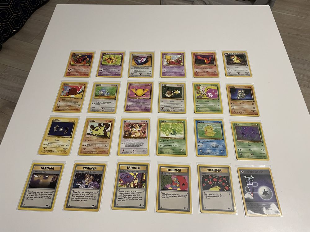 Set Team Rocket - 24 karty Pokemon