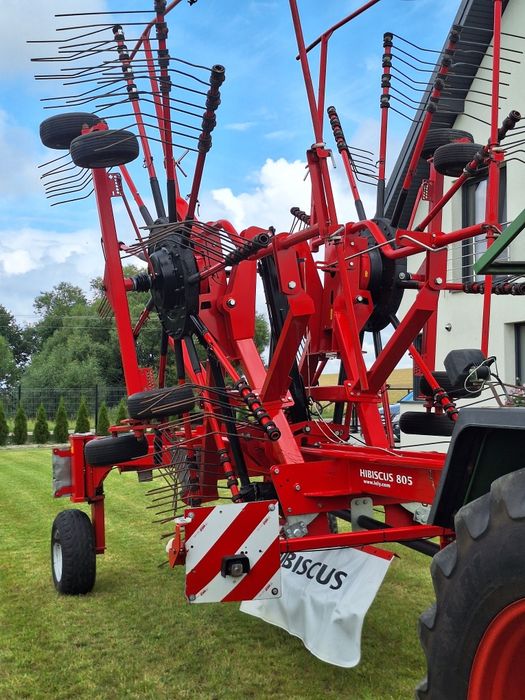 Zgrabiarka Lely Hibiscus 805 oryginał bdb stan kuhn pottinger claas